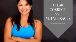 Clear Correct or Metal Braces