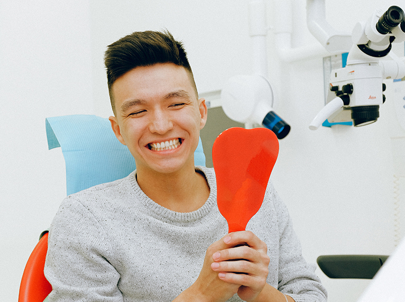 Invisalign Smiling Man Mount Vista Dental in Vancouver, WA